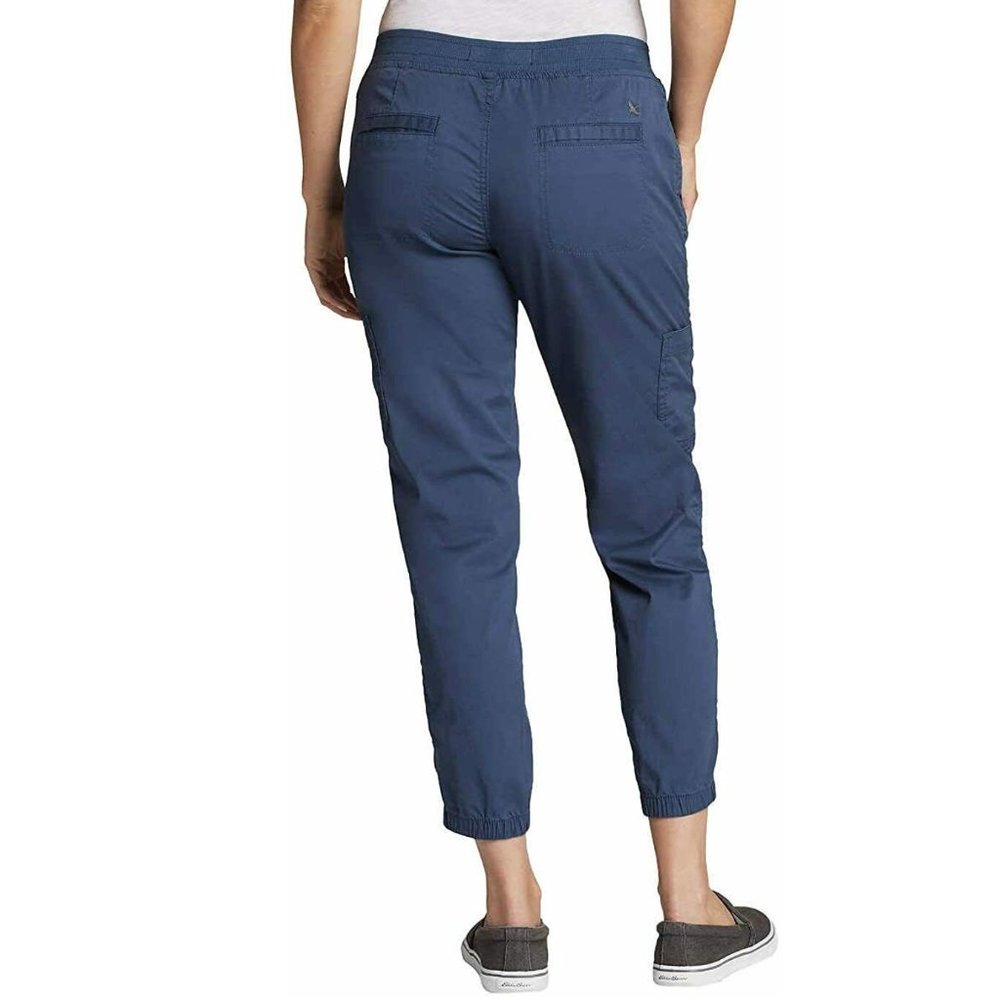 Eddie Bauer Womens Laid Back Twill Jogger Pants - Picture 3 of 8